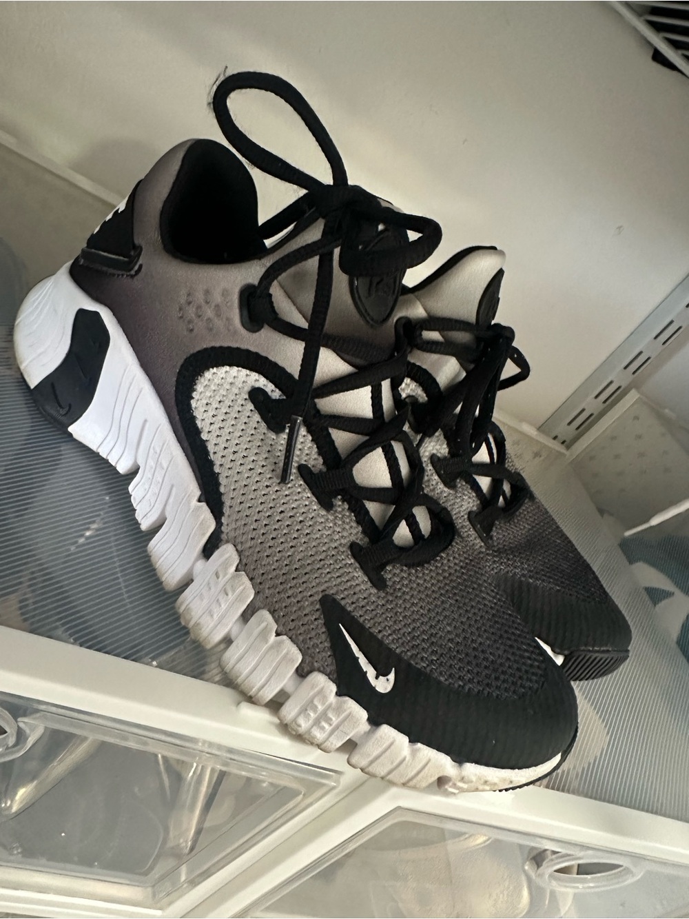 Nike Metcon 6 Black & Gray Gradient Knit